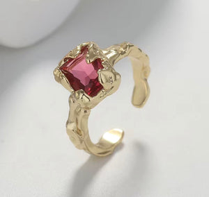 Lava Ruby Ring
