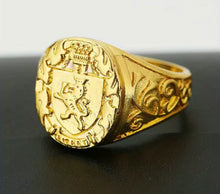 Load image into Gallery viewer, Royal Lion Shield Ring