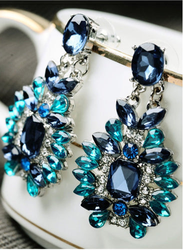 Marian Crystal Drop Earrings