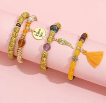 Load image into Gallery viewer, Charm Boho Bracelets Yellow
