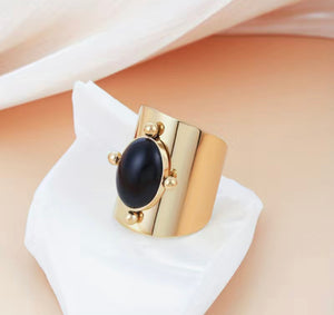Black Turquoise Ring