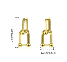 Load image into Gallery viewer, Minimalist Gold Earrings