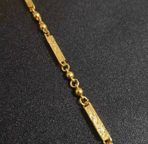 Bamboo Link Chain Necklace