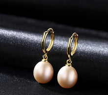 Load image into Gallery viewer, Freshwater Drop Mini Pearls white earrings