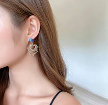 Load image into Gallery viewer, Love Heart Earrings