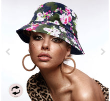 Load image into Gallery viewer, Floral Bucket Hat
