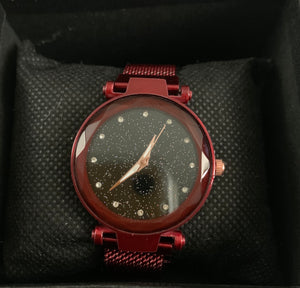RUBY RED WOMAN WATCH