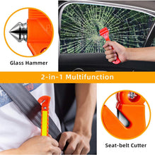 Load image into Gallery viewer, CAR SAFETY HAMMER &amp; SEATBELT CUTTER