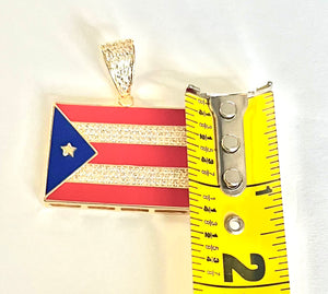 Puerto Rico Flag Charm