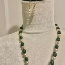 Load image into Gallery viewer, OLIVE NECKLACE SET
