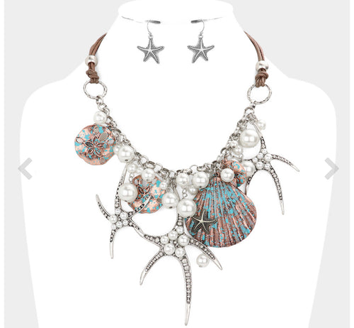 From the sea necklace set