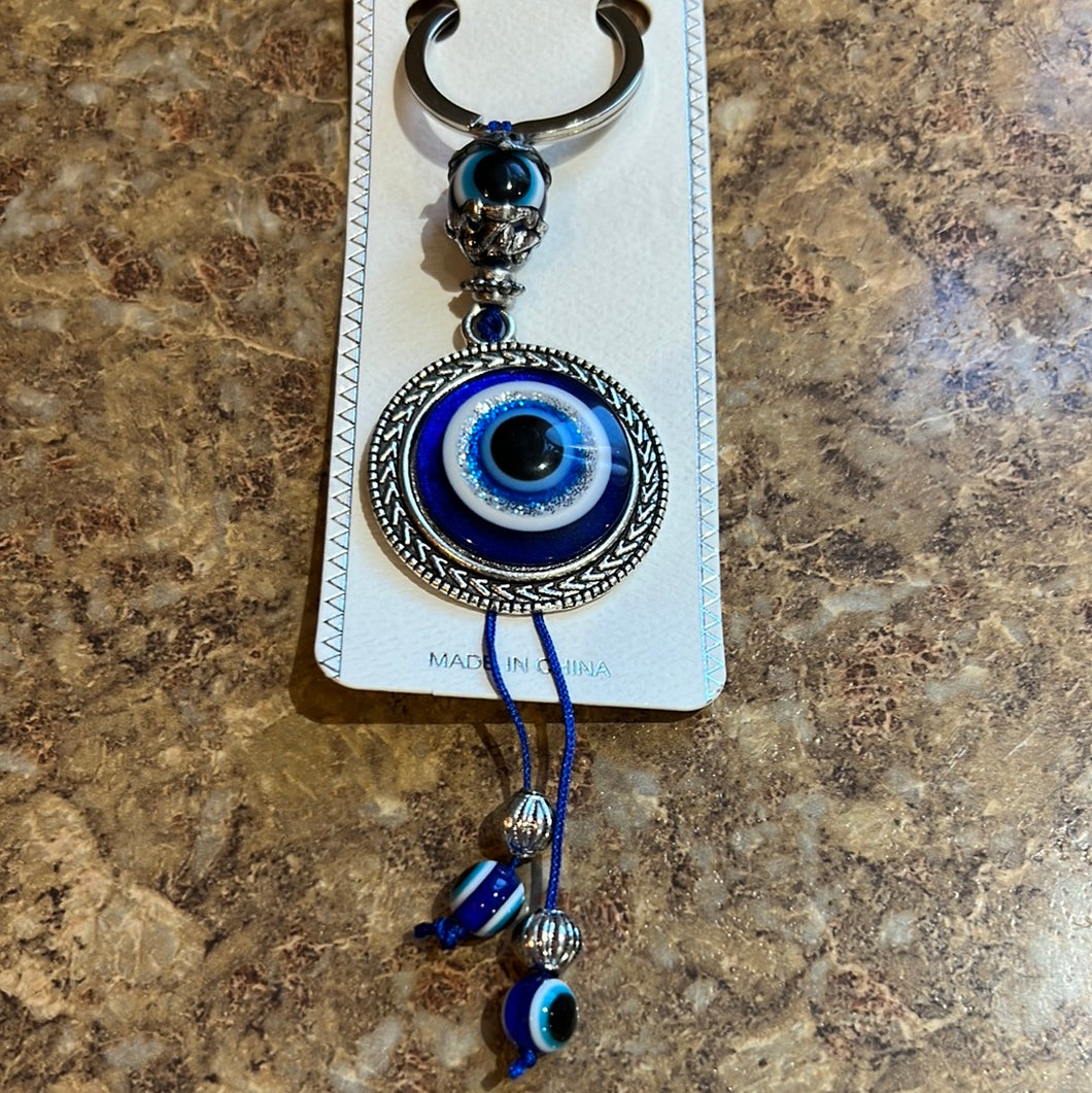 Evil eye 🧿 tassel keychain