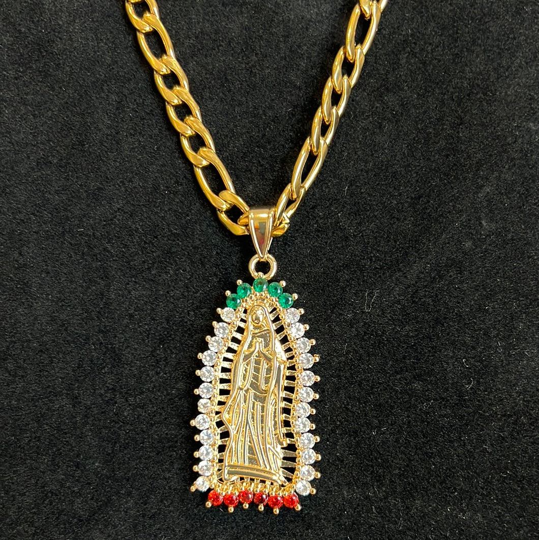 Virgen de la Guadalupe Necklace