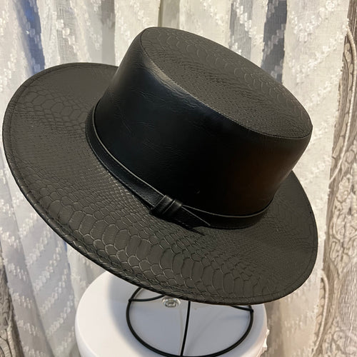 Black Argentinian Style Hat